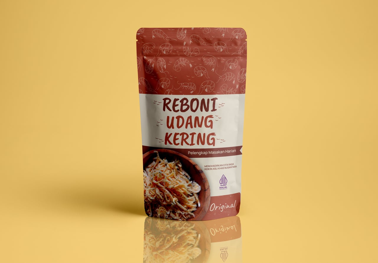 Udang Rebon Packaging